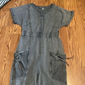 Grey soft jumpsuit